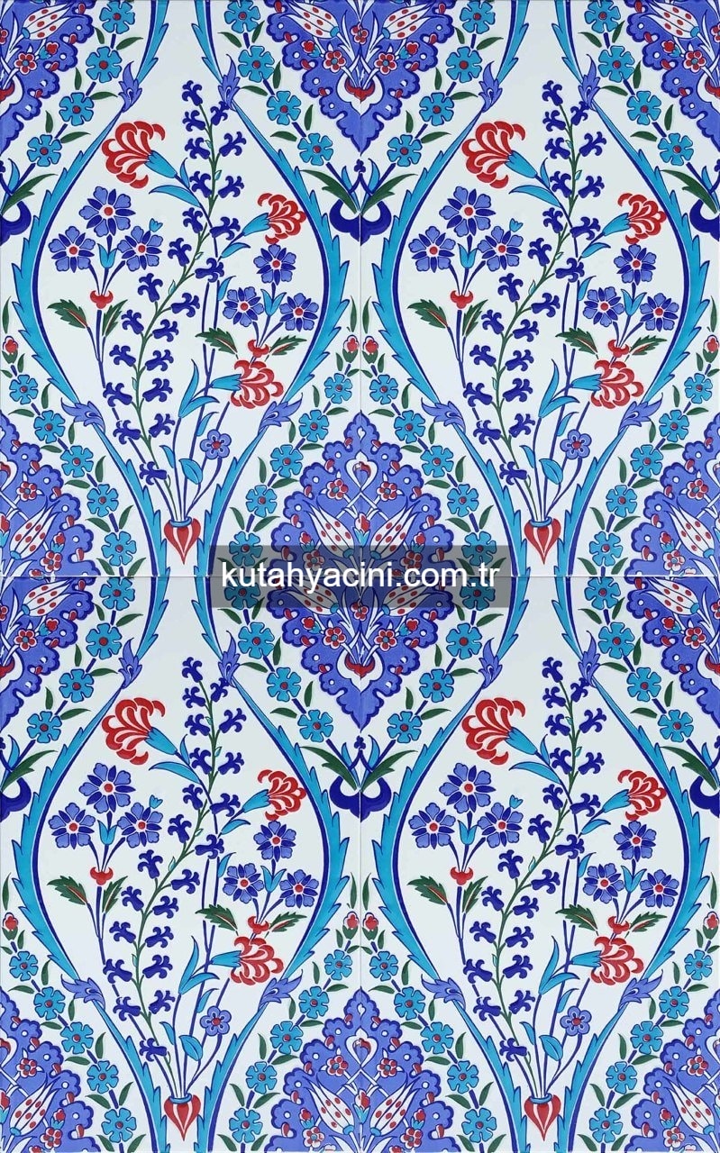 Çini Karolar 25X40 D-418